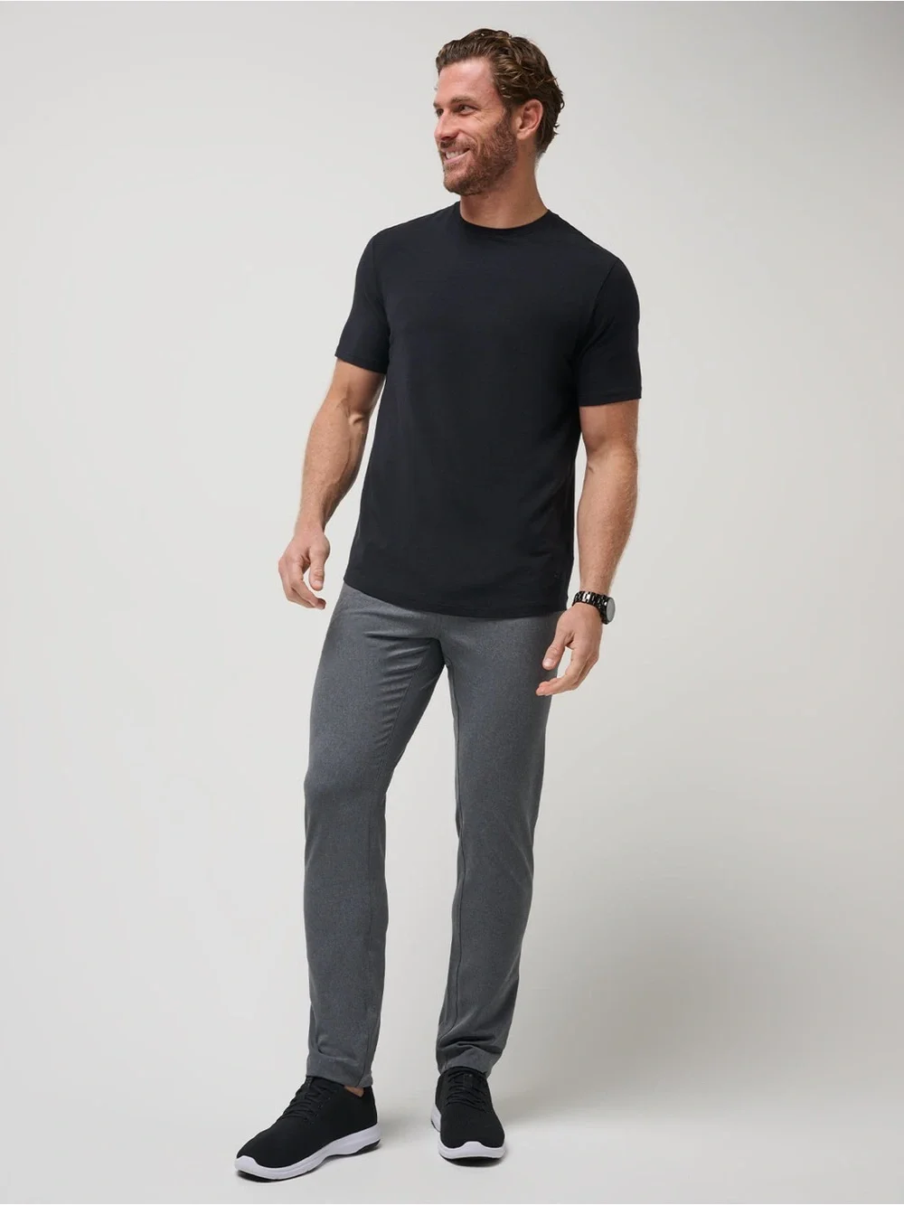TRAVIS MATHEW Open To Close Performance Pants Grey Size 40 NWOT
